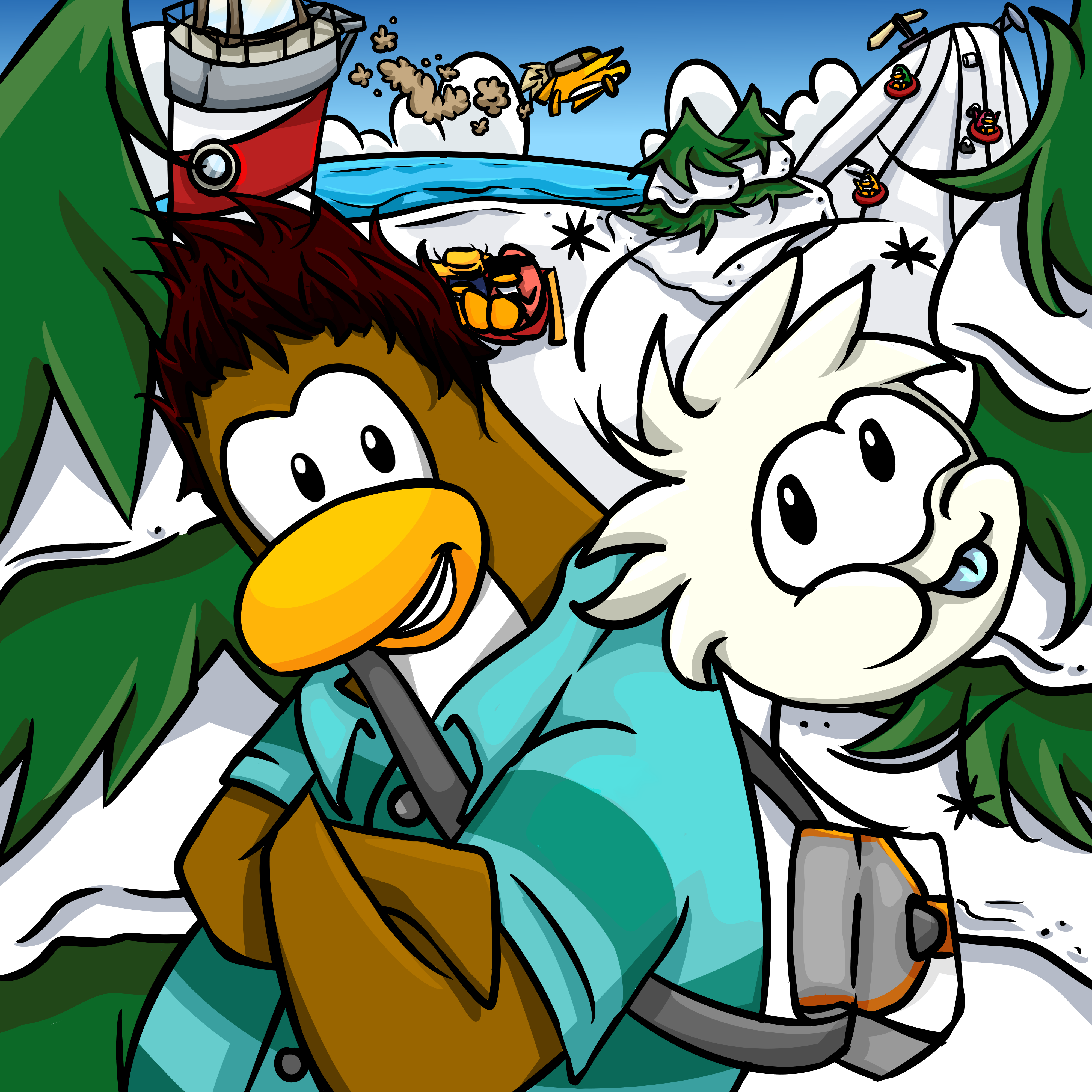 Club Penguin Avalanche 